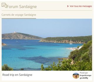 Forum Sardaigne